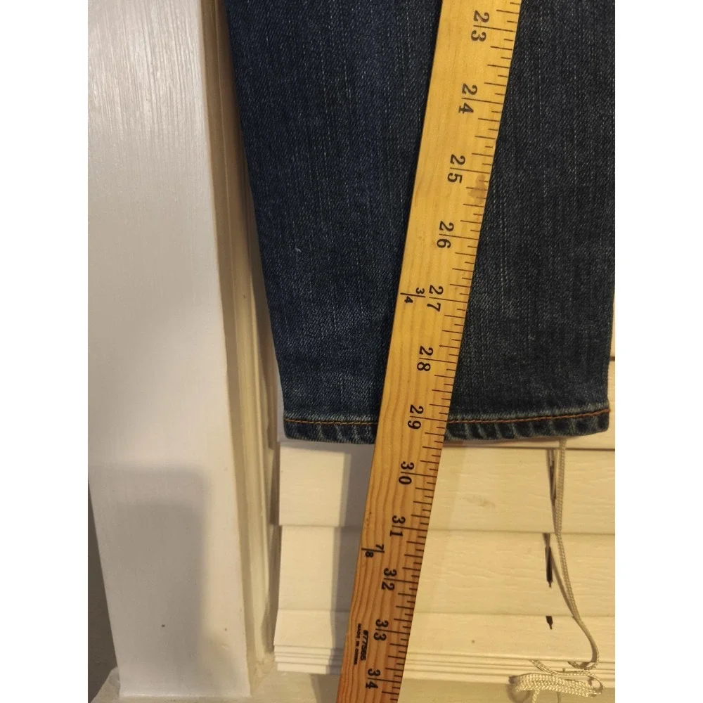 American Eagle Women‎ Skinny Jeans Sz 8 Blue Dark Wash Next Level Stretch